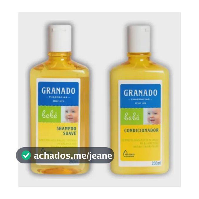 Kit Duo Shampoo E Condicionador Tradicional Bebê Granado