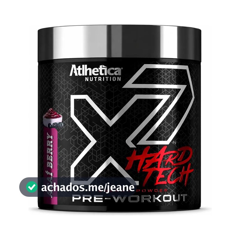 Suplemento em pó Atlhetica Nutrition X7 Hard Tech sabor Açaí Berry x 200g