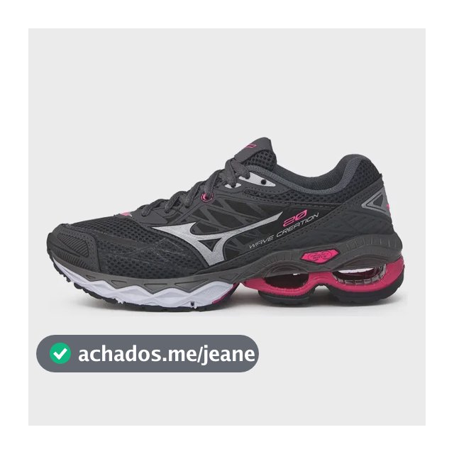 Tenis Mizuno Creation Original Corrida Treino Molas Macio