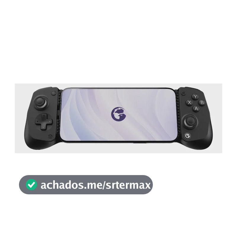 Controle Gamepad GameSir X5 Lite USB-C Android iPhone 15/16 Mobile Hall Effect Turbo Leve Preto