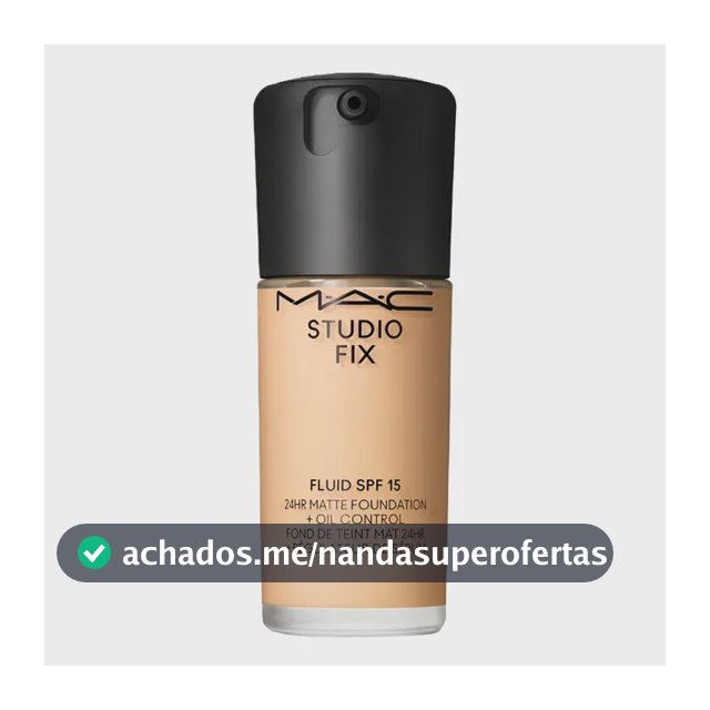 Base de Maquiagem Mac Studio Fix com Aplicador Melhorado 30 Ml Tom N6.5