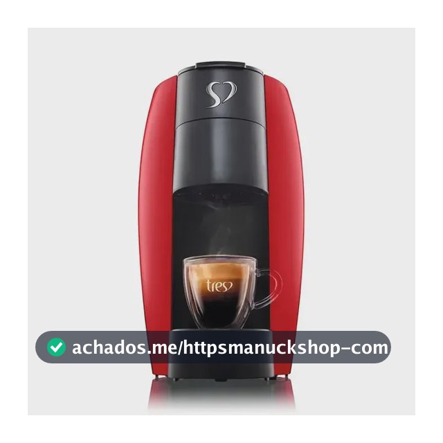 Cafeteira Tres Automática Lov Vermelha Vermelho