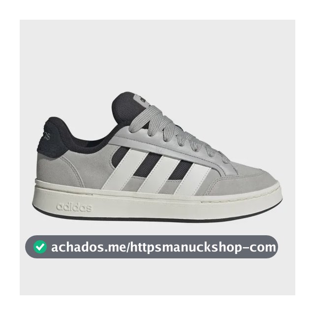 Tênis Grand Court Alpha adidas Cinza 41 Br
