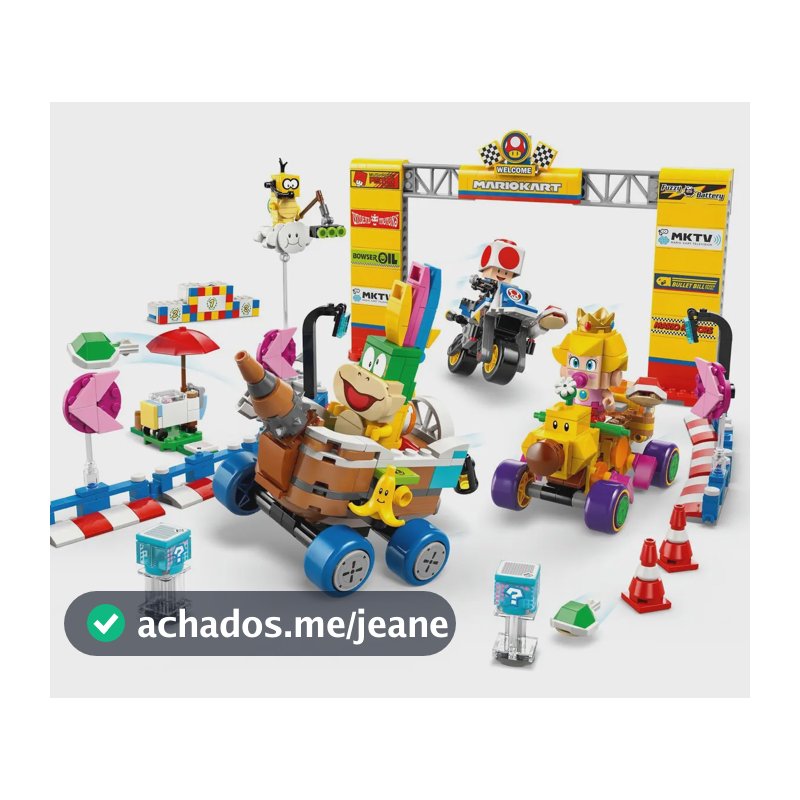 Lego Super Mario: Mario Kart: Baby Peach e Grand Prix 72036
