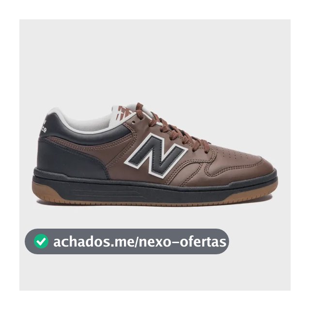 Tênis New Balance Original 480 Low Masculino Urbano Clássico