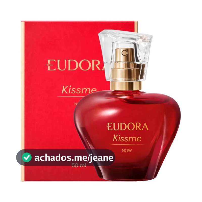 Deo Colônia Femenino Frutal Kissme Now 50ml - Eudora