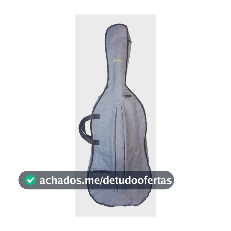 Bag Capa Cinza Orquezz Classic Violoncelo 4/4