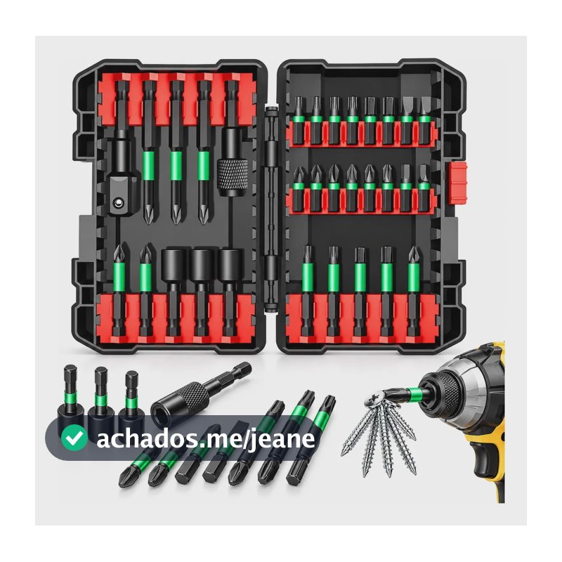 Kit 31 Pontas Bits Magnéticas S2 Steel Para Parafusadeira