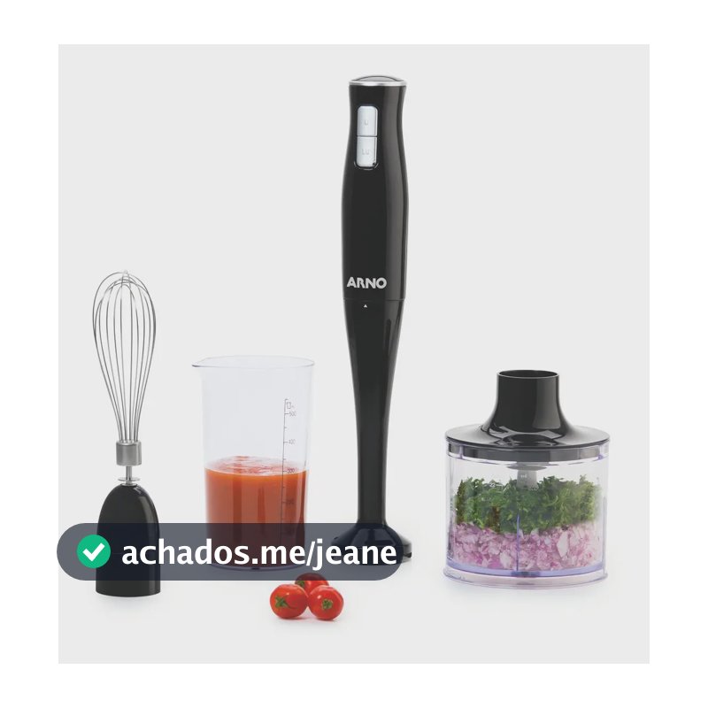 Mixer Arno Turbomix Pro 3 Em 1 Cor Preto 220v MX31