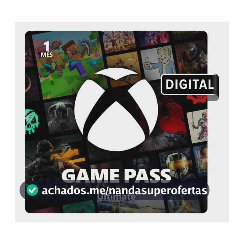 Xbox Game Pass Ultimate assinatura 1 mês (Digital)