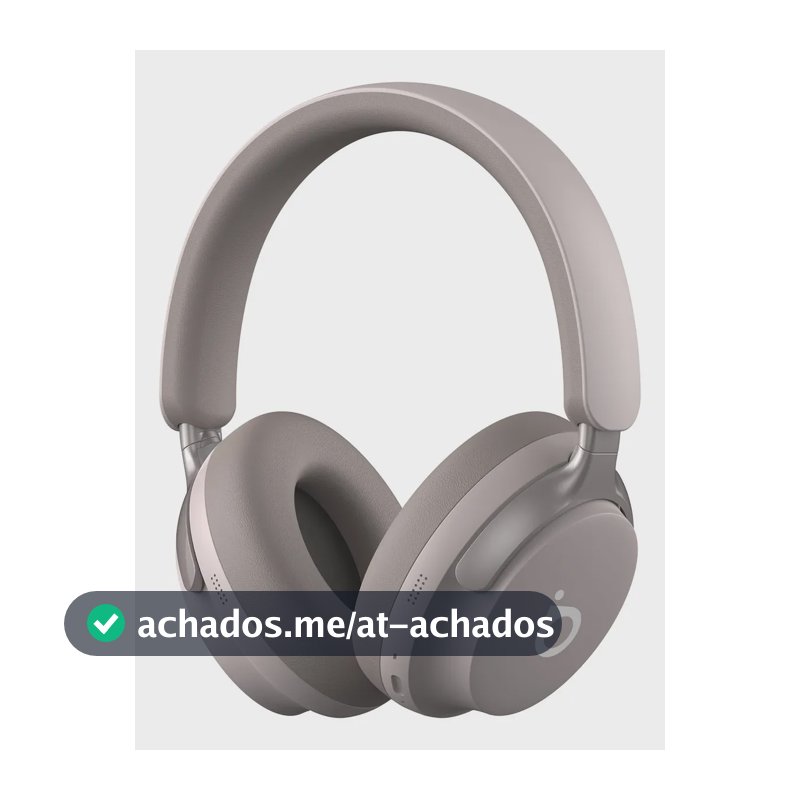 Headphone Basike Over-Ear com Bluetooth 5.4, ANC e Microfone, Rosa