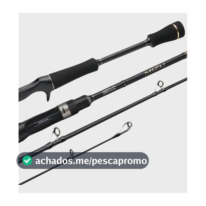 Vara Pesca Carretilha Maruri Nakamura Mizu 20lb 1,73m 1parte