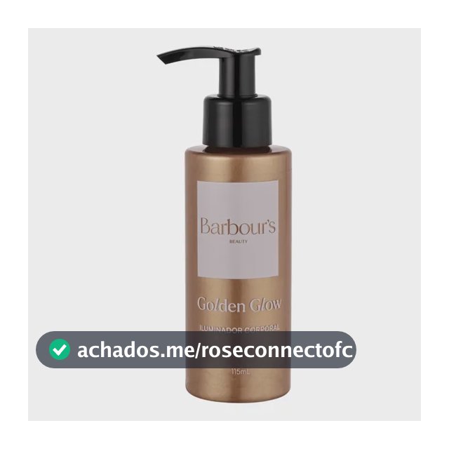 Iluminador Hidratante Corporal Golden Glow Barbour's 115ml