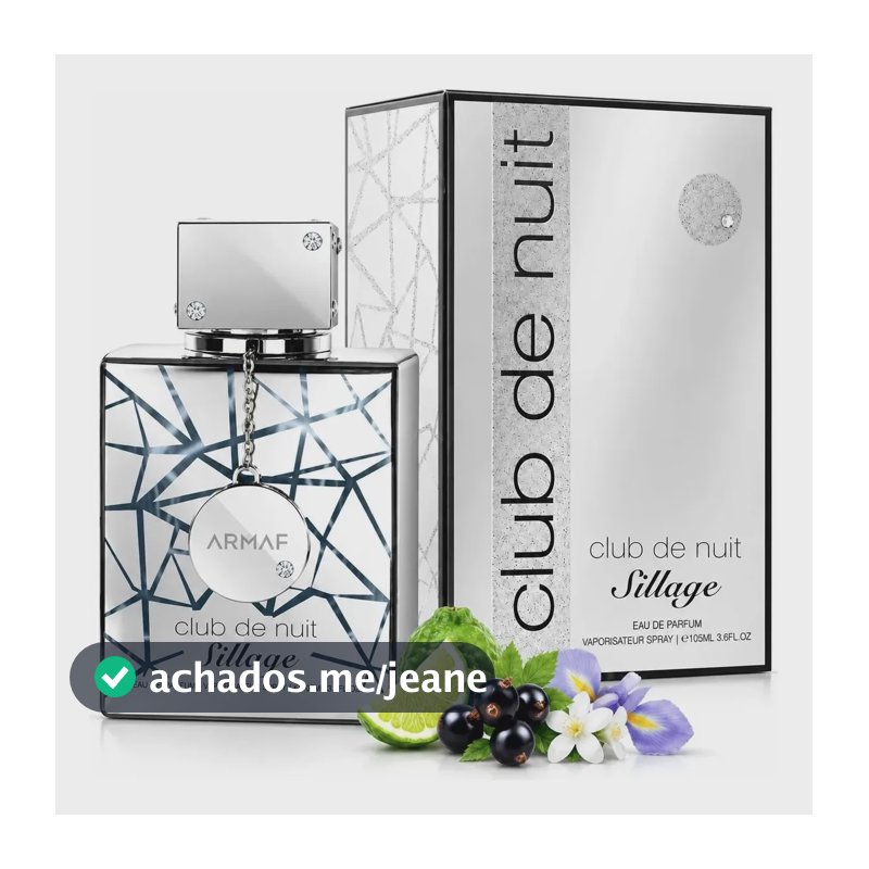 Perfume Armaf Club De Nuit Sillage 105ml Fresco Edp