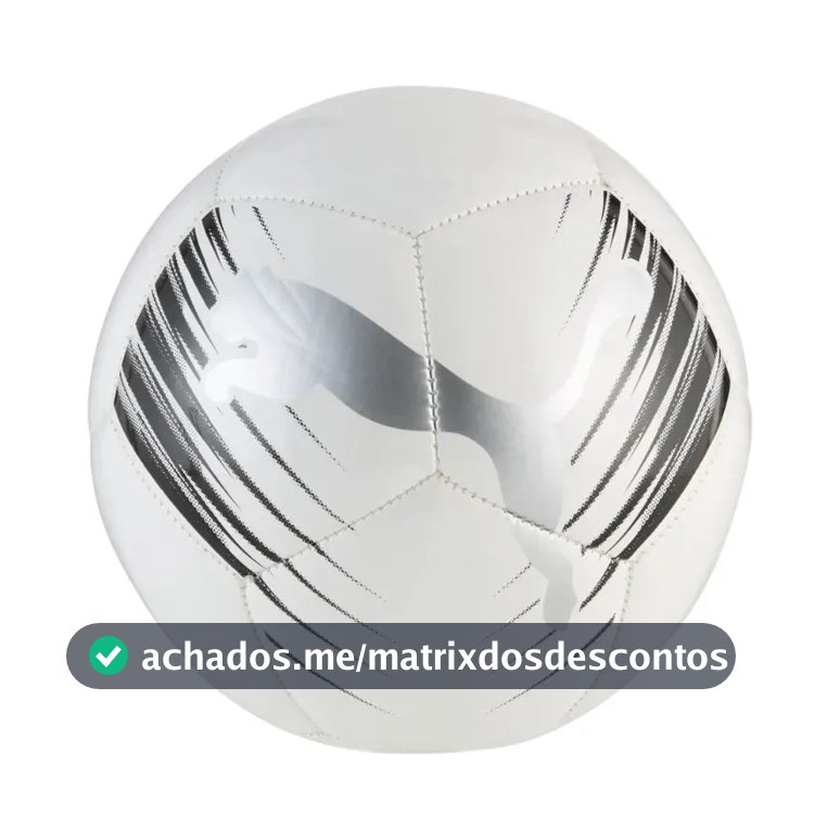 Bola de Futebol PUMA Attacanto Graphic Mini Branca