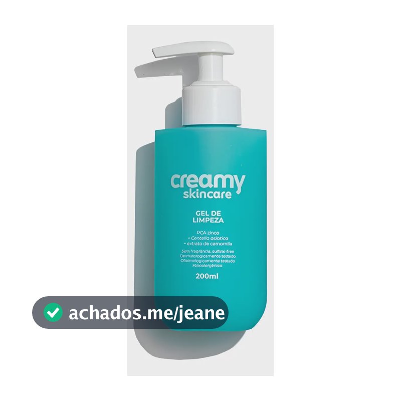 Gel De Limpeza Creamy Skincare Antioleosidade 200ml Dia/noite