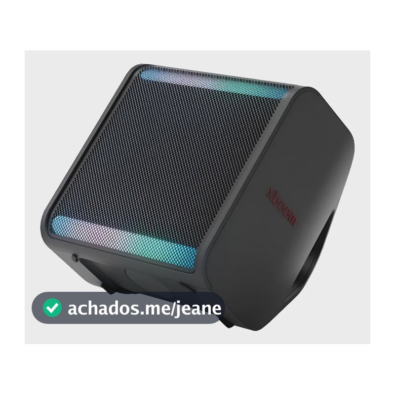 Caixa de Som LG XBOOM Stage 301, 240W, Bluetooth, IPX4, bateria 12h, Bass Boost, luzes LED, entrada óptica e USB