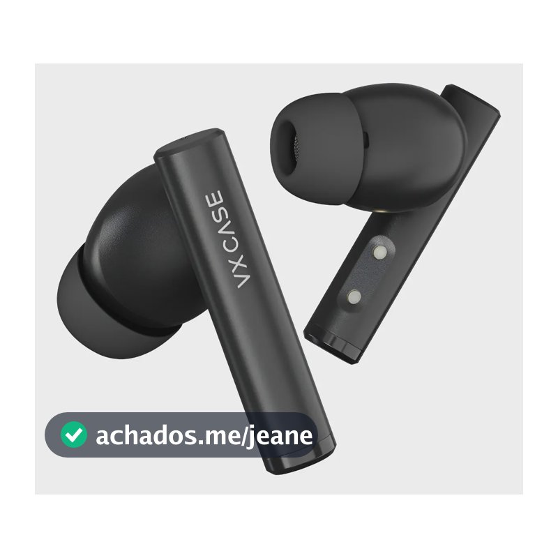 Fones De Ouvido Bluetooth 5.4 Com Anc - Vx Pods Orion Preto