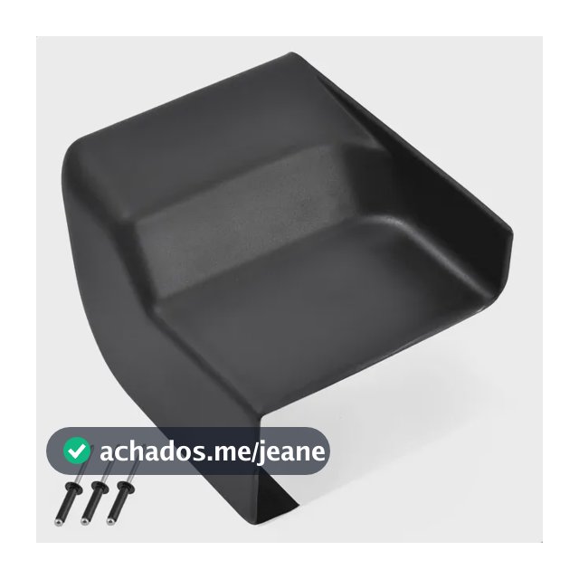 Ponteira Estribo Preto Fosco Attack Amarok 2019 2020 2021