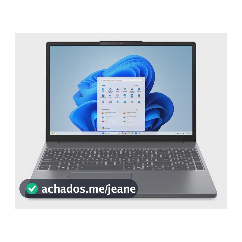 Notebook Lenovo Ideapad Slim 3 15irh10 Intel Core i5-13420h 8gb 256gb Ssd Windows 11 15.3 - 83ns0003br Luna Grey
