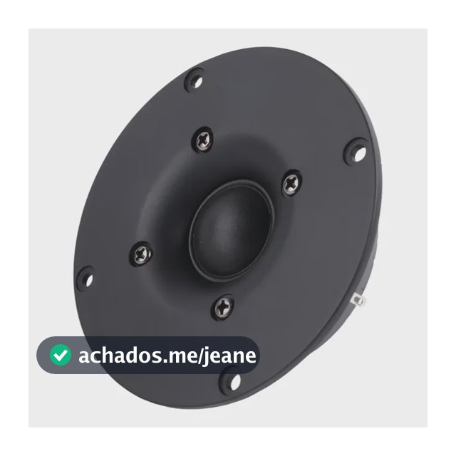 1 Unidade De Alto-falante Tweeter De 4 Polegadas, Alto-falante Hifi De 8 Ohms 30-60 W, Seda As Shown