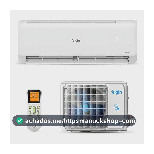 Ar Condicionado Elgin Eco Inverter II Wi-Fi 12.000 BTU Frio Compatível com Alexa e Google Home