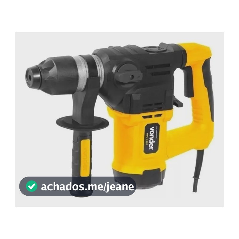 Martelete Perfurador rompedor 1500w MPV 1500 Vonder Cor Amarelo Preto Frequência 50 Hz/60 Hz