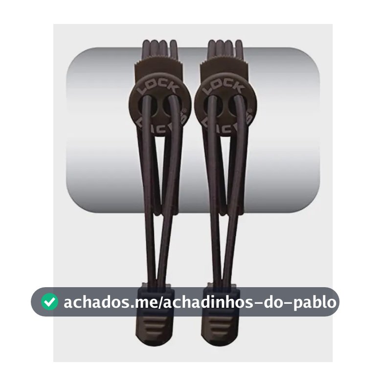 Cadarço Elástico Lock Laces Preto Liso Ajuste Seguro Poliéster