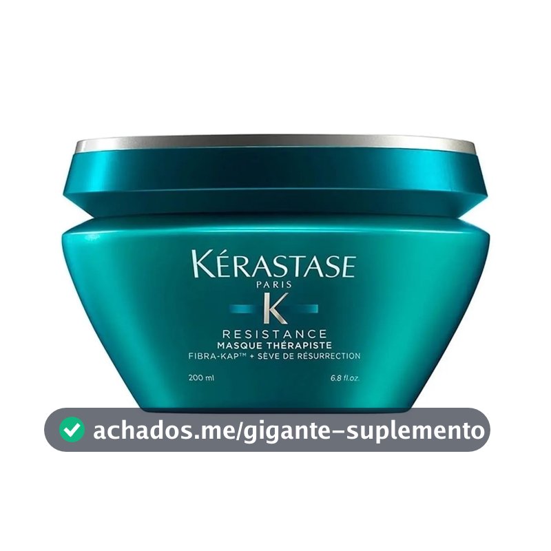 Máscara de Reconstrução Profunda para Cabelos Danificados, Força e Elasticidade Résistance Thérapiste Kérastase 200ml