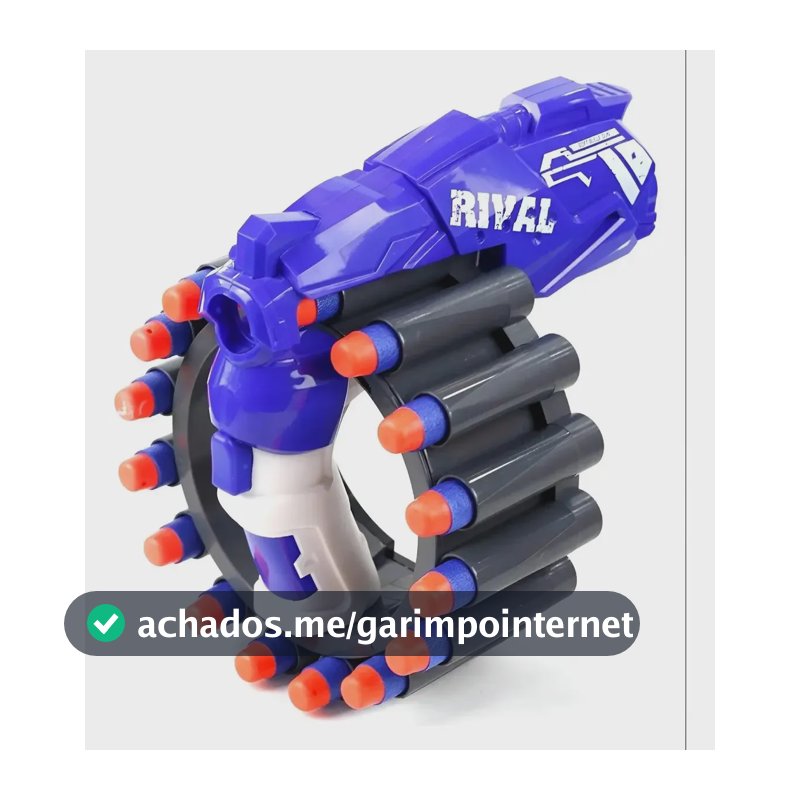 Brinquedo Arminha Lançador De Dardo Supershoot Com 20 Dardos Cor Azul
