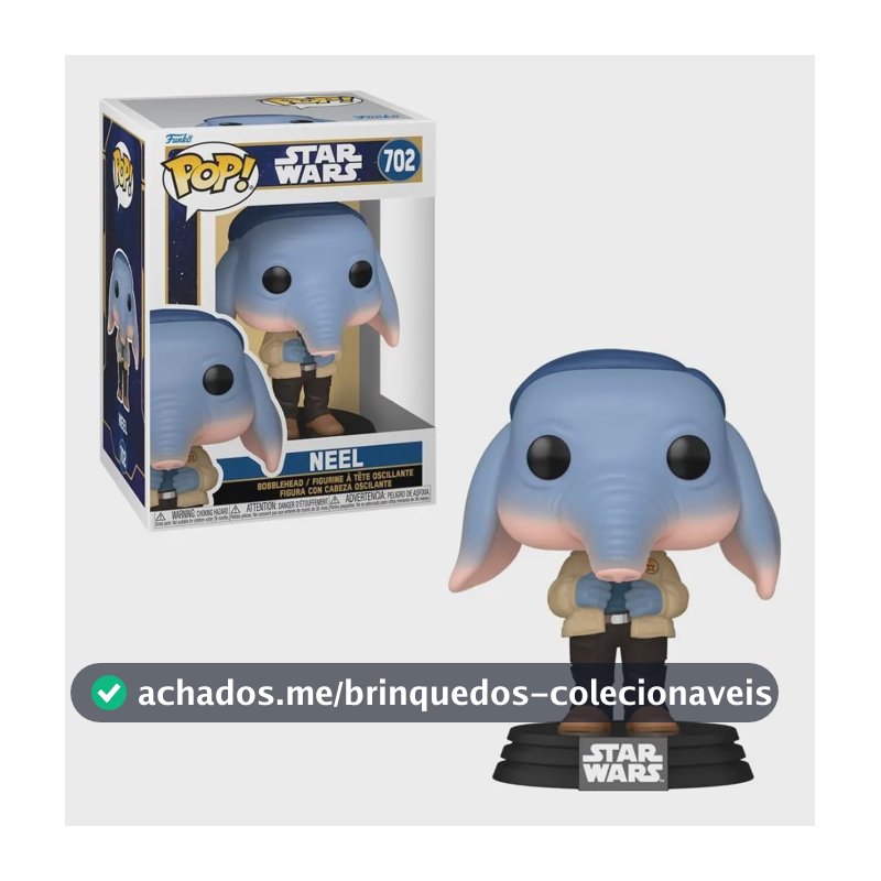 Boneco Funko Pop! Star Wars Skeleton Crew - Neel