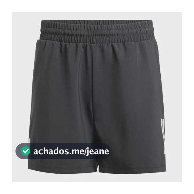 Shorts Club Tennis Três Listras Infantil adidas
