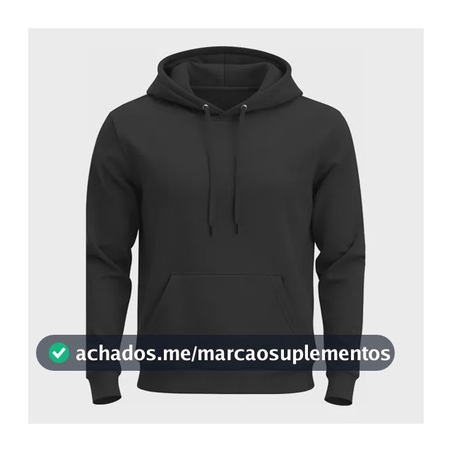 Moletom Masculino E Feminino Blusa De Frio Canguru Promoção