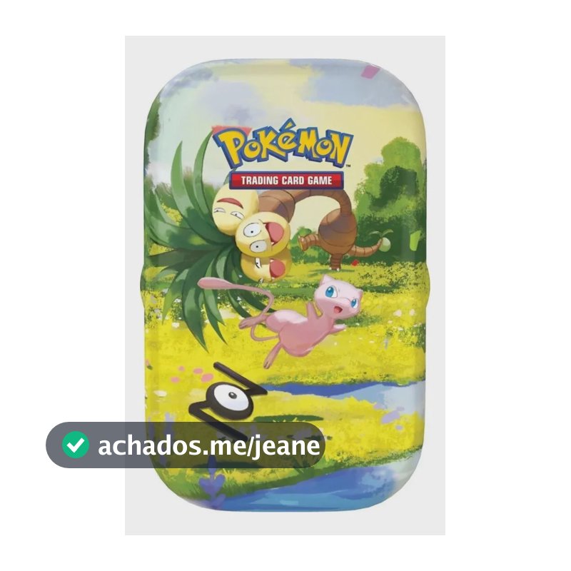 Pokémon Tcg Mini Lata Tin 30 Anos Mew Dia Inglês