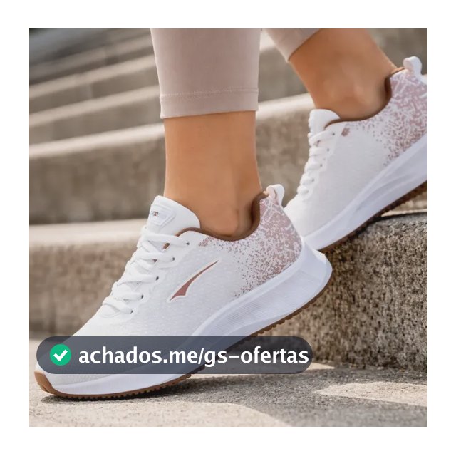 Tênis Feminino Academia Caminhada Dia Dia Confortavel Barato Branco 38