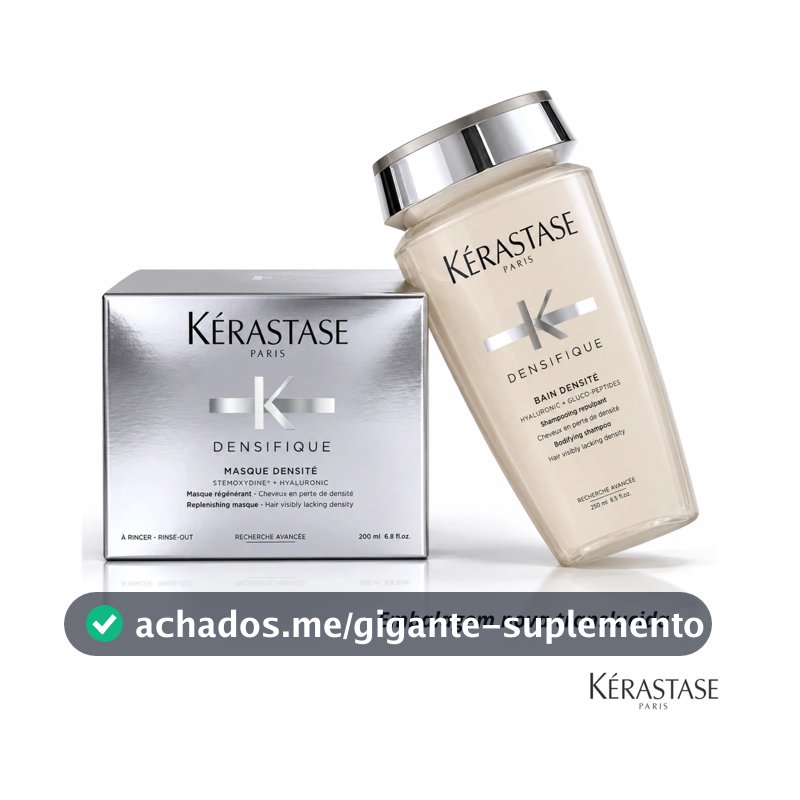 Kit Shampoo Kérastase Densifique Bain E Masque Densité