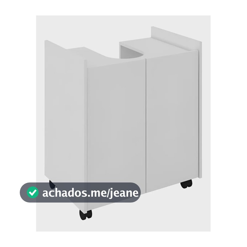 Gabinete Para Banheiro Pequeno Pia De Coluna Eccos Branco