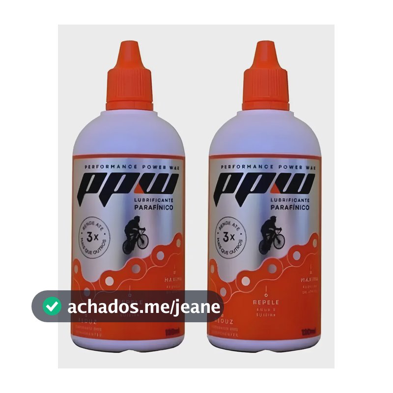 Lubrificante Parafínico Ppw P/ Corrente Bike