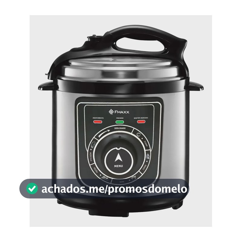 Panela De Pressão Elétrica Fmaxx Kitchen Chef 4 Litros 800w 60hz