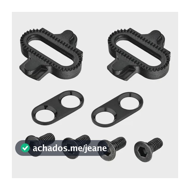 Taco de Ciclismo MTB GTA SPD Aço Compatível Shimano SM-SH51
