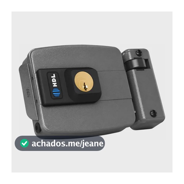 Fechadura C-90 Dupla Std Cinza Reversível HDL