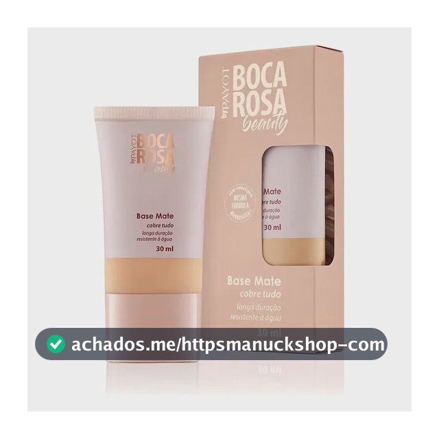 Base Mate Longa Duração Boca Rosa Beauty Payot 30mL Cor 05 - Adriana