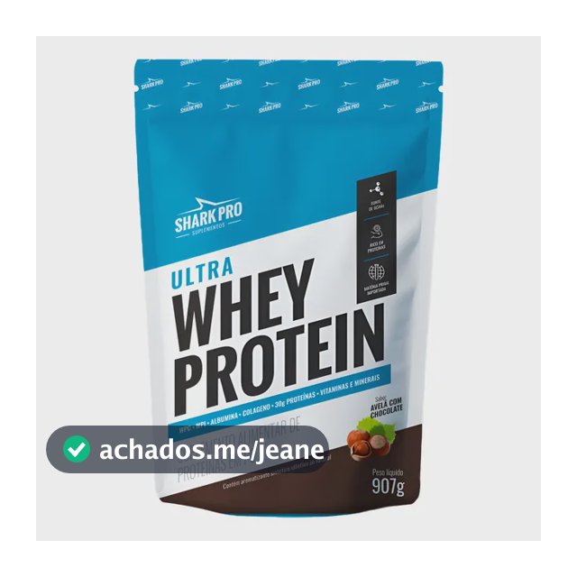Ultra Whey Protein Wpc Wpi Refil 907g - Shark Pro