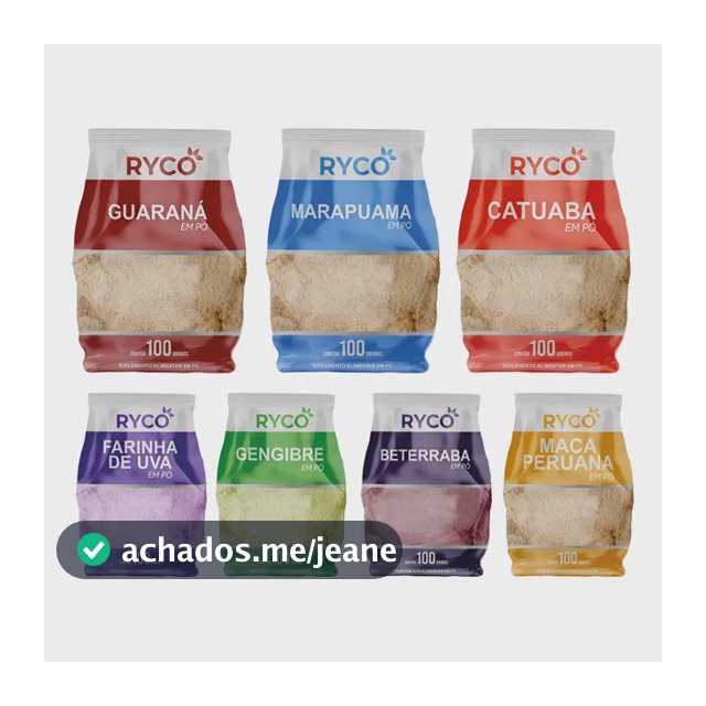 Kit Maca Peruana, Beterraba, Uva, Guaraná E Outros (7x100g) Neutro