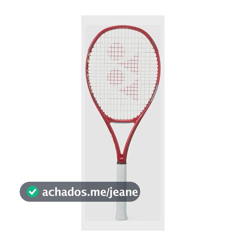 Raquete de tênis Yonex Vcore 98 305gr G8 2026 vermelha 4 1/4