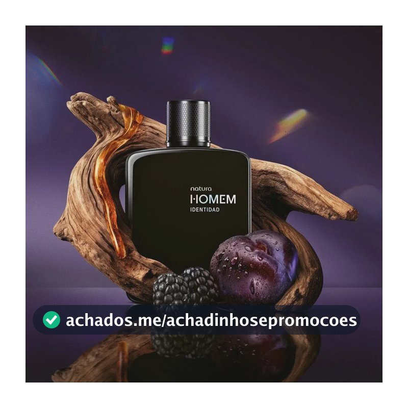 Natura Deo Parfum Homem Identidad Masculino - 100ml