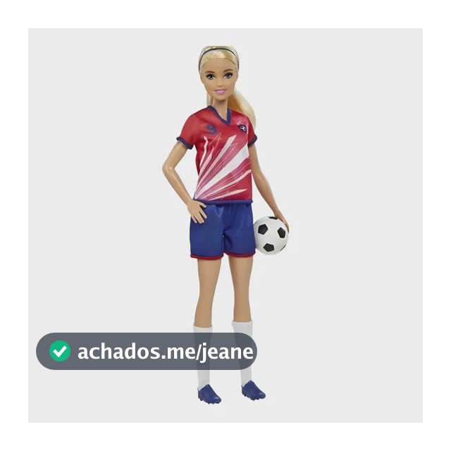 Boneca Barbie Profissões - Jogadora De Futebol - Rosa - Mattel