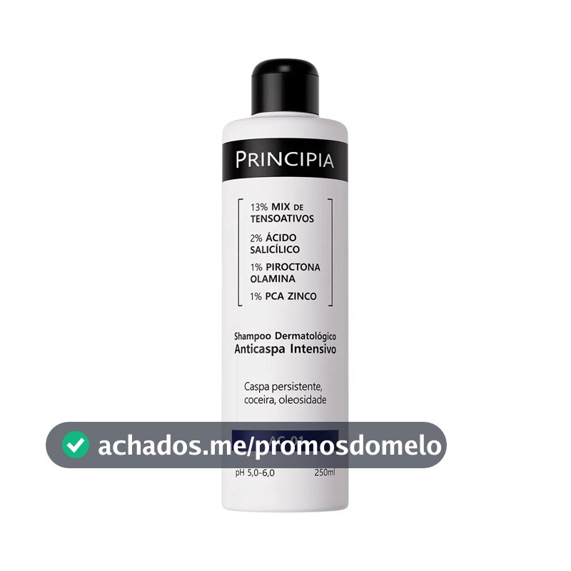 Shampoo Dermatológico Anticaspa Intensivo AC-01 250ml Principia