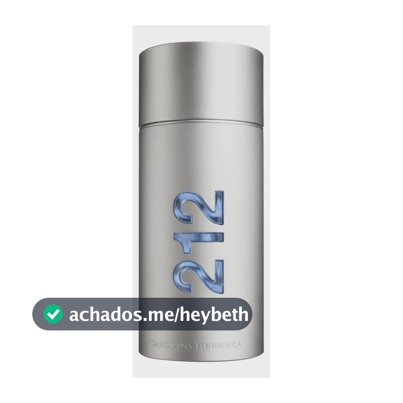 212 Men Carolina Herrera Edt - Perfume Masculino 100ml Blz