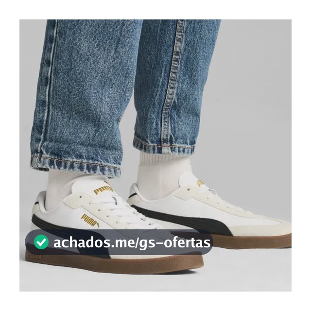 Tênis Feminino Club Ii Puma Branco E Preto Liso 38 Br